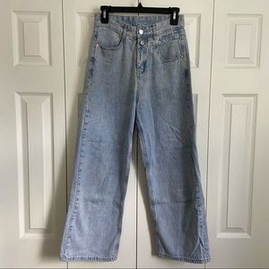 High Rise Wide Leg Jeans